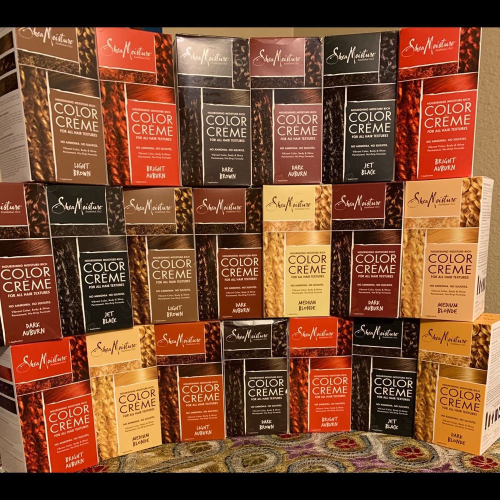 Hair dye shea moisture